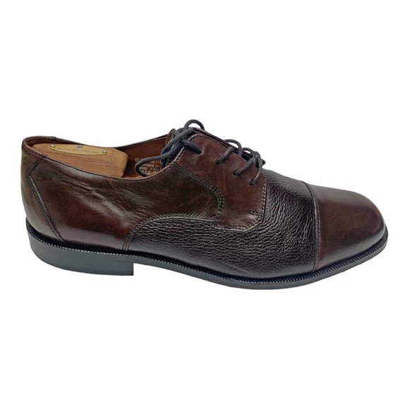 BOSTONIAN 27848 Marco Brown‎ Leather Cap Toe Dress Oxfords - Picture 4 of 11